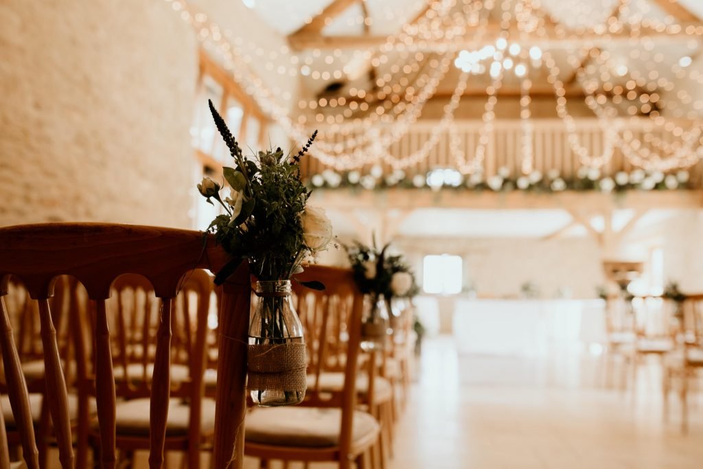 Floral Elegant Wedding At Kingscote Barn In Tetbury Cotswolds