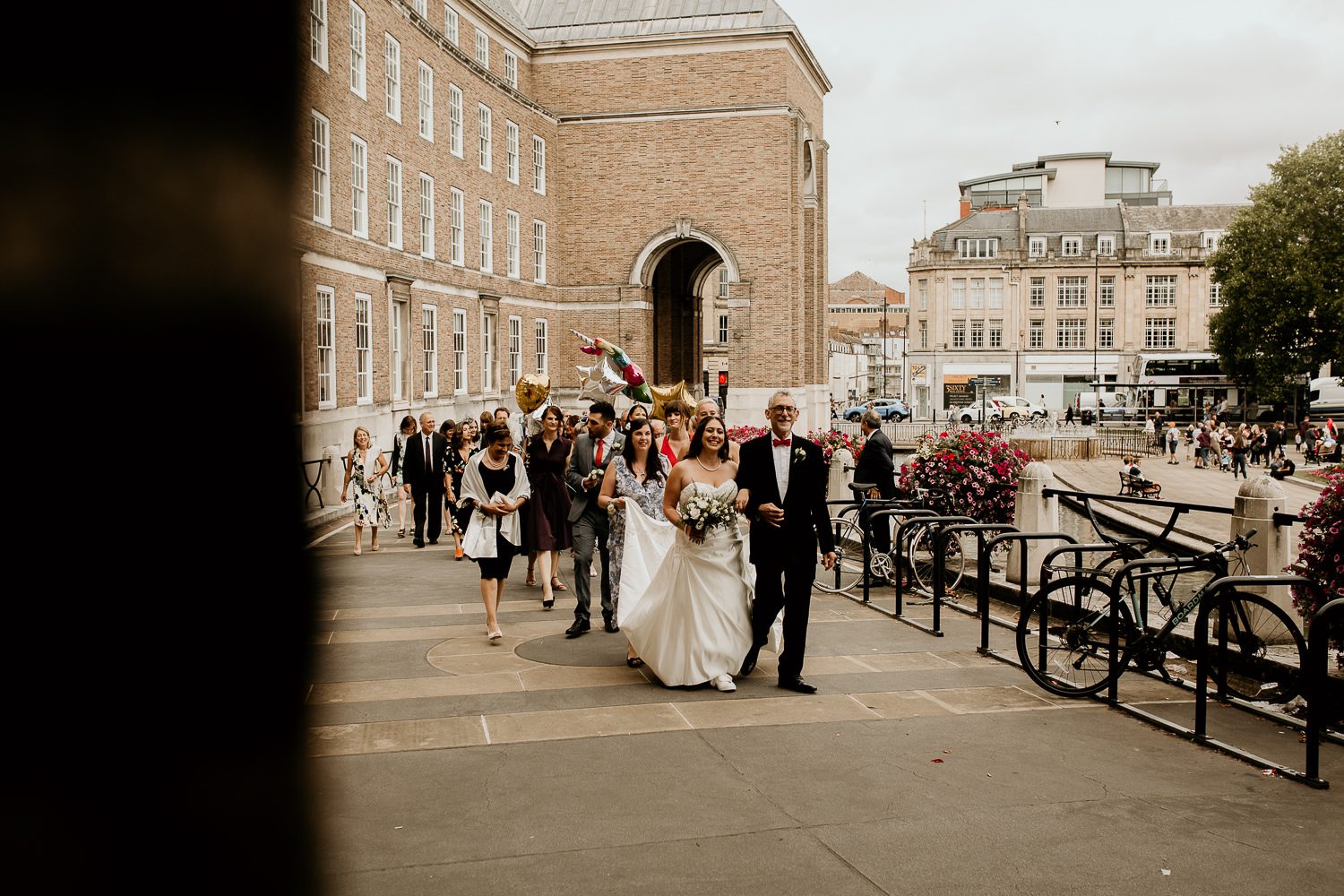 QUIRKY ALTERNATIVE WEDDING CITY HALL BRISTOL030