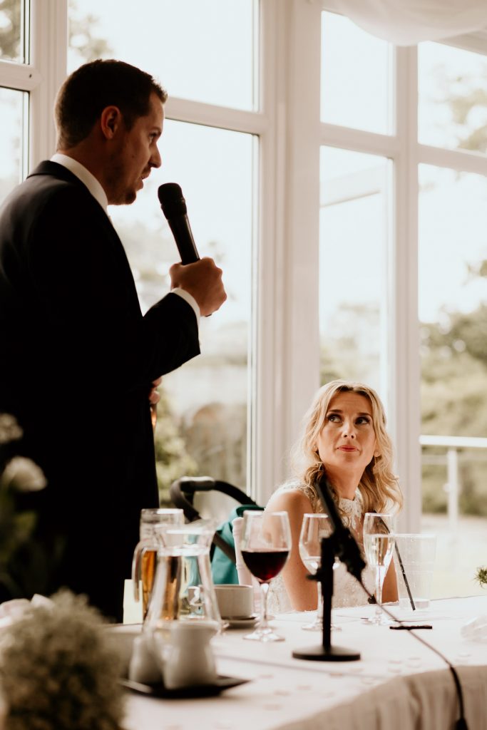 minimal FUN chic WEDDING oldwalls gower southwales 082 142