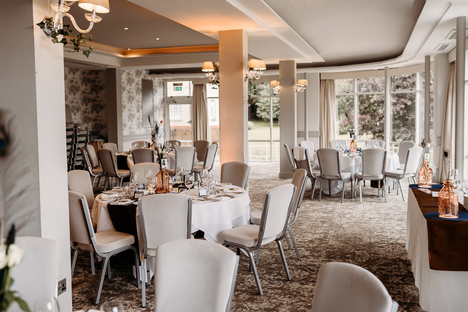 venue reception at the mercure elcot park hotel in newbury