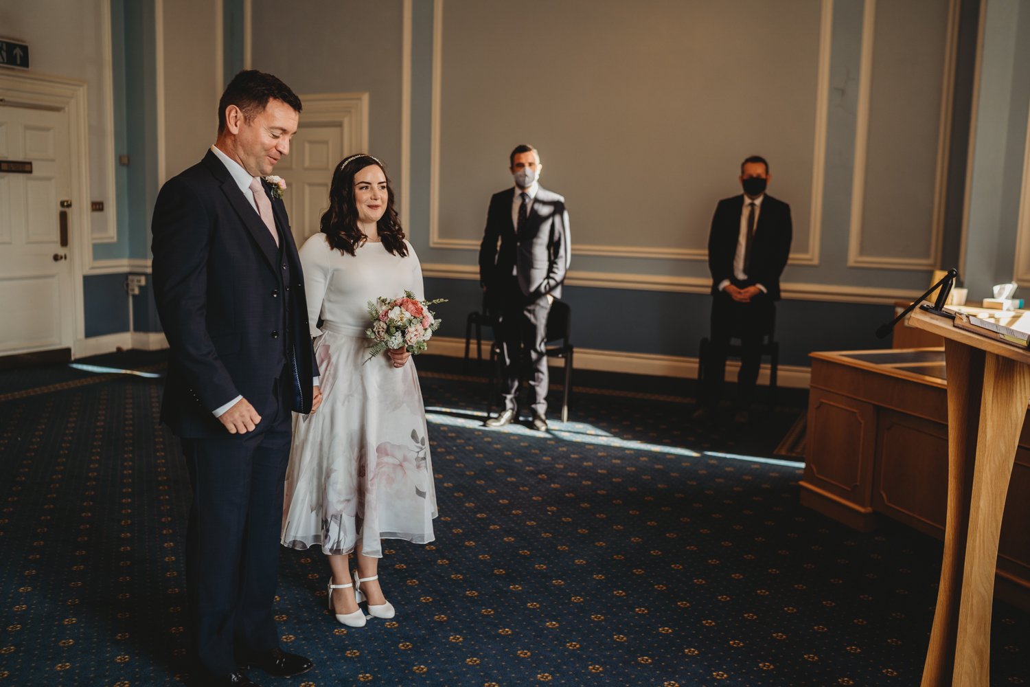 Summer, City Elopement - A Cardiff Bay Wedding ⋆ Unconventional Wedding