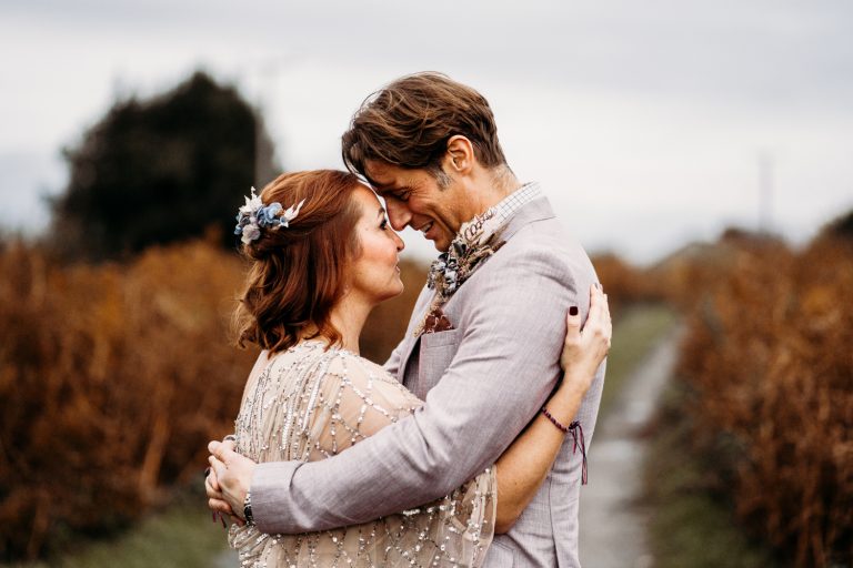 RELAXED VOW RENEWAL WEDDING AT DROVERS REST IN HAY ON WYE – LOUISE AND GUY