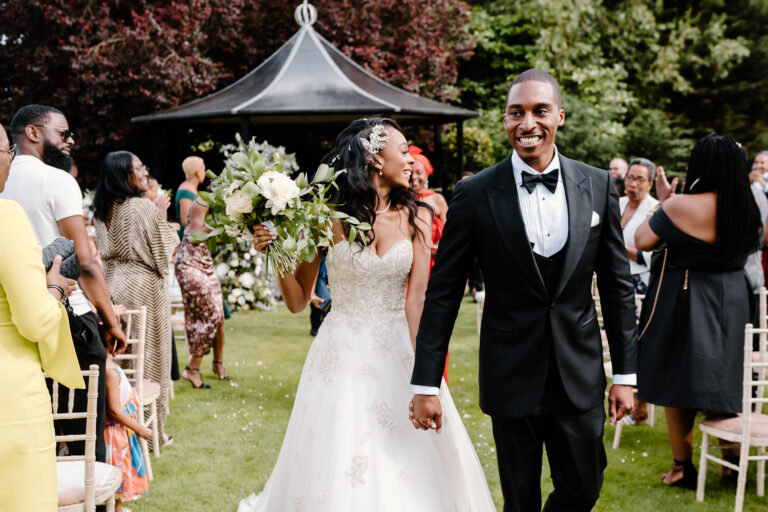 ROMANTIC FUSION WEDDING AT THREE RIVERS GOLF CLUB IN ESSEX – FELISHA AND KOJO