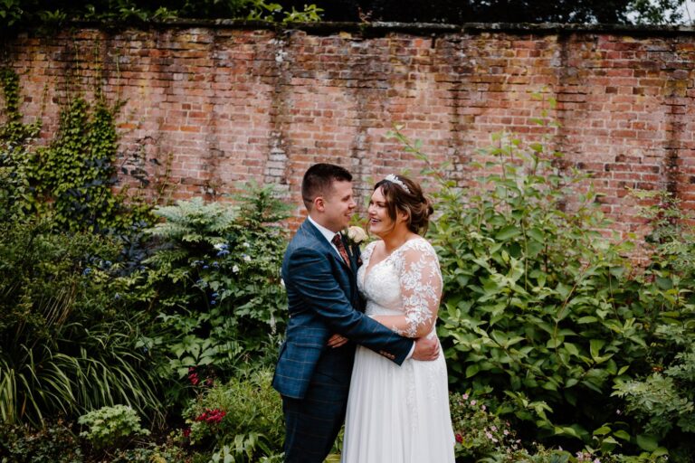 A ROMANTIC THORPE GARDEN WEDDING IN STAFFORDSHIRE – GEORGIE AND CHARLIE