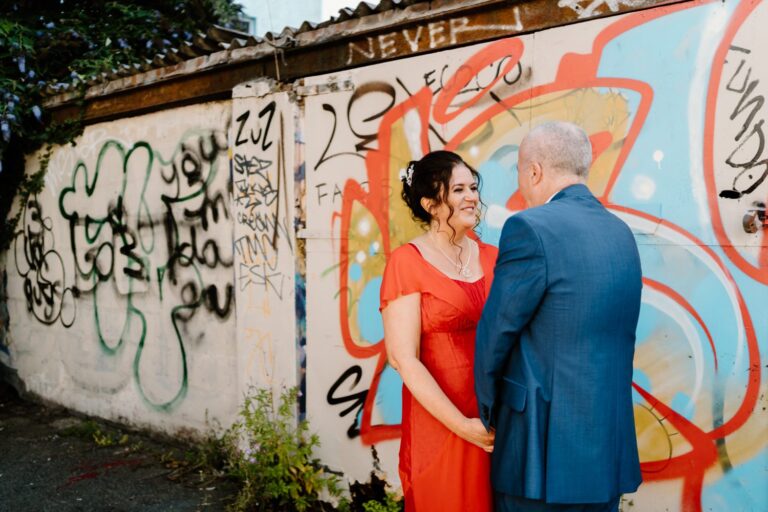 QUIRKY WEDDING AT ARNOS VALE CEMETERY IN BRISTOL – SARAH AND ANDY