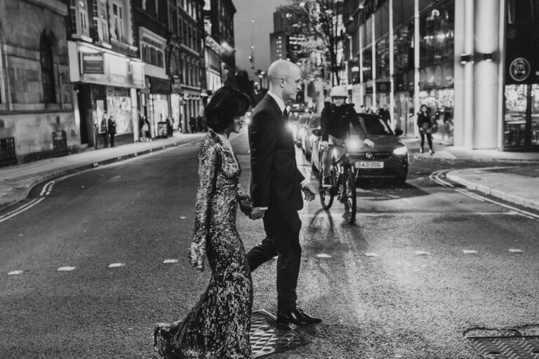 INTIMATE ELOPEMENT WEDDING AT TOWN HALL IN MANCHESTER – GENA AND SIMON