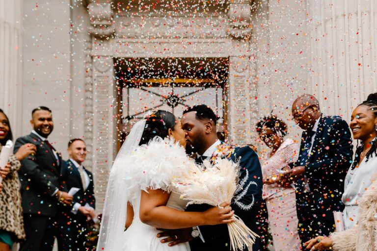 WINTER ELOPEMENT WEDDING IN THE CITY AT MARYLEBONE TOWN HALL IN LONDON – VANESSA AND KIERAN