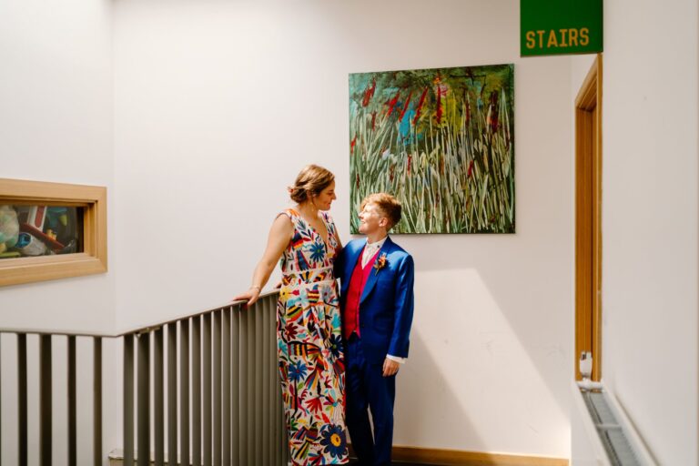 A fun and colourful celebration in London – Lou and Nikki