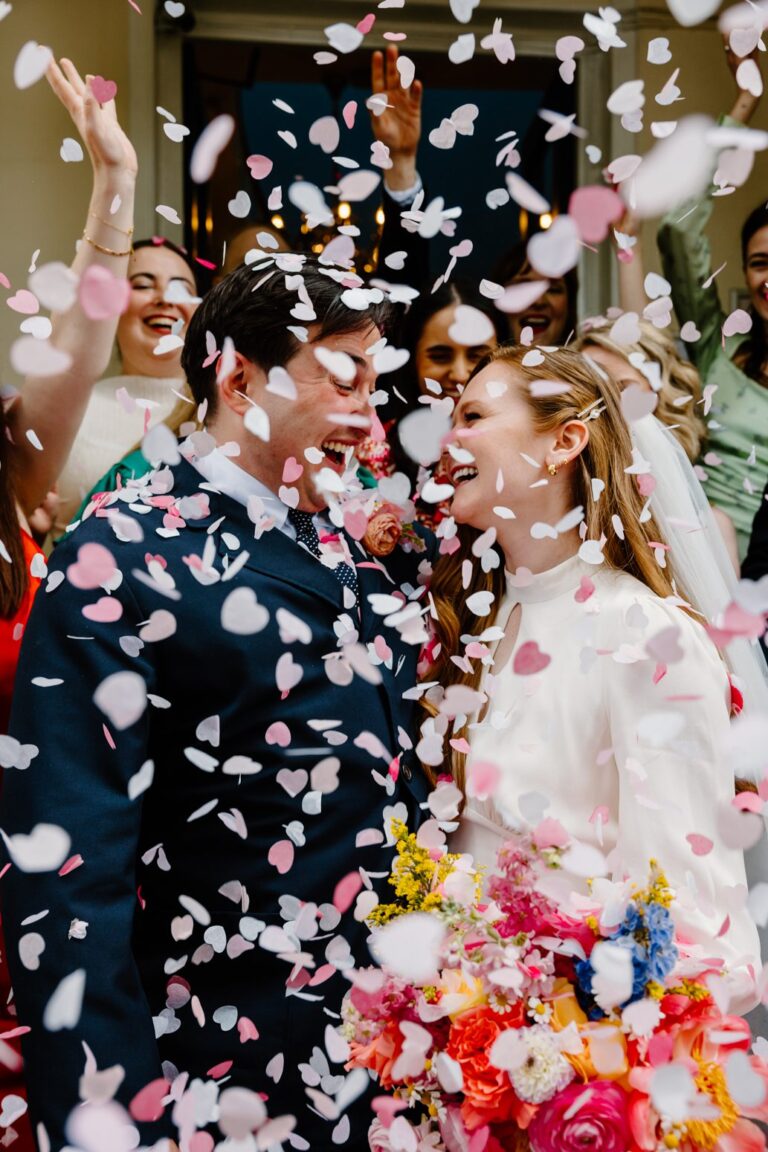A fun colourful wedding in Walthamstow – Meredith and Josh