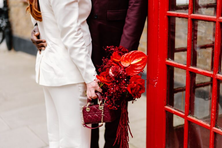 Chelsea Town Hall Elopement Photography: Rebecca & Darren’s London Wedding