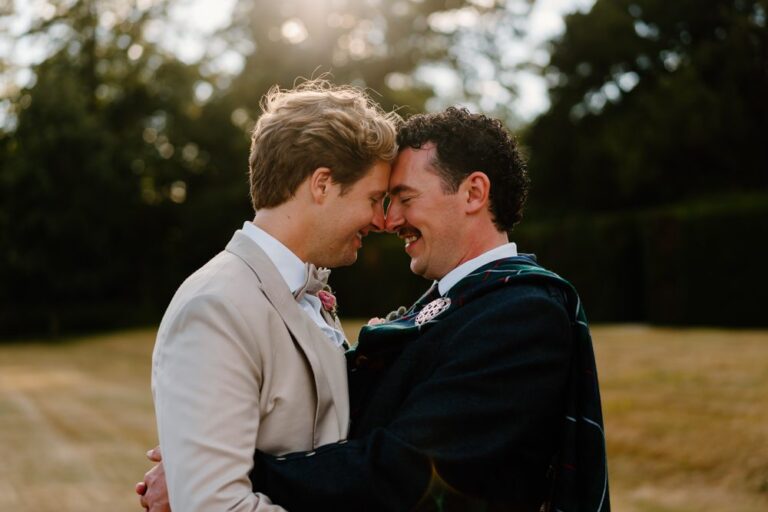 A Relaxed Outdoor Wedding at North Cadbury Court | Aaron & Patrick